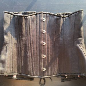 What Katie Did Steel-Boned Corset 22" in Black